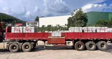 浙江 芝麻灰花岗岩地铺石出货日常