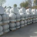 浙江 白麻花岗岩石材圆球，石球，挡车球，隔离球，景观石球，风水球等
