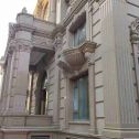 浙江 黄金麻花岗岩光面别墅外墙干挂施工完成