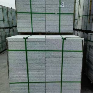 浙江 芝麻白火烧，园林广场市政工程地铺石，1.8~5.0厚均有现货