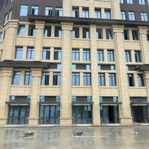 浙江 黄金麻花岗岩荔枝面小区外墙干挂