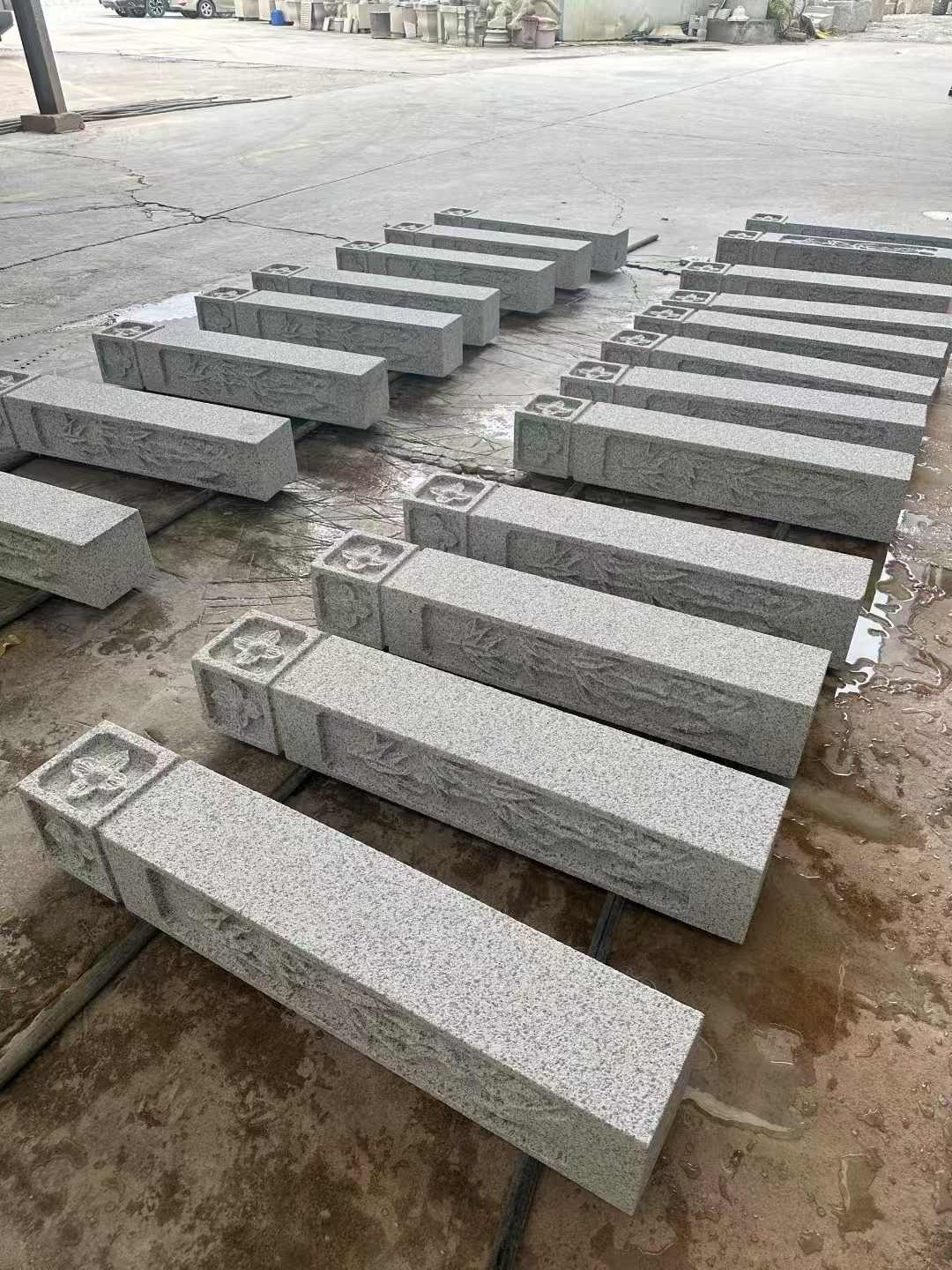 浙江 白麻方柱雕花防水