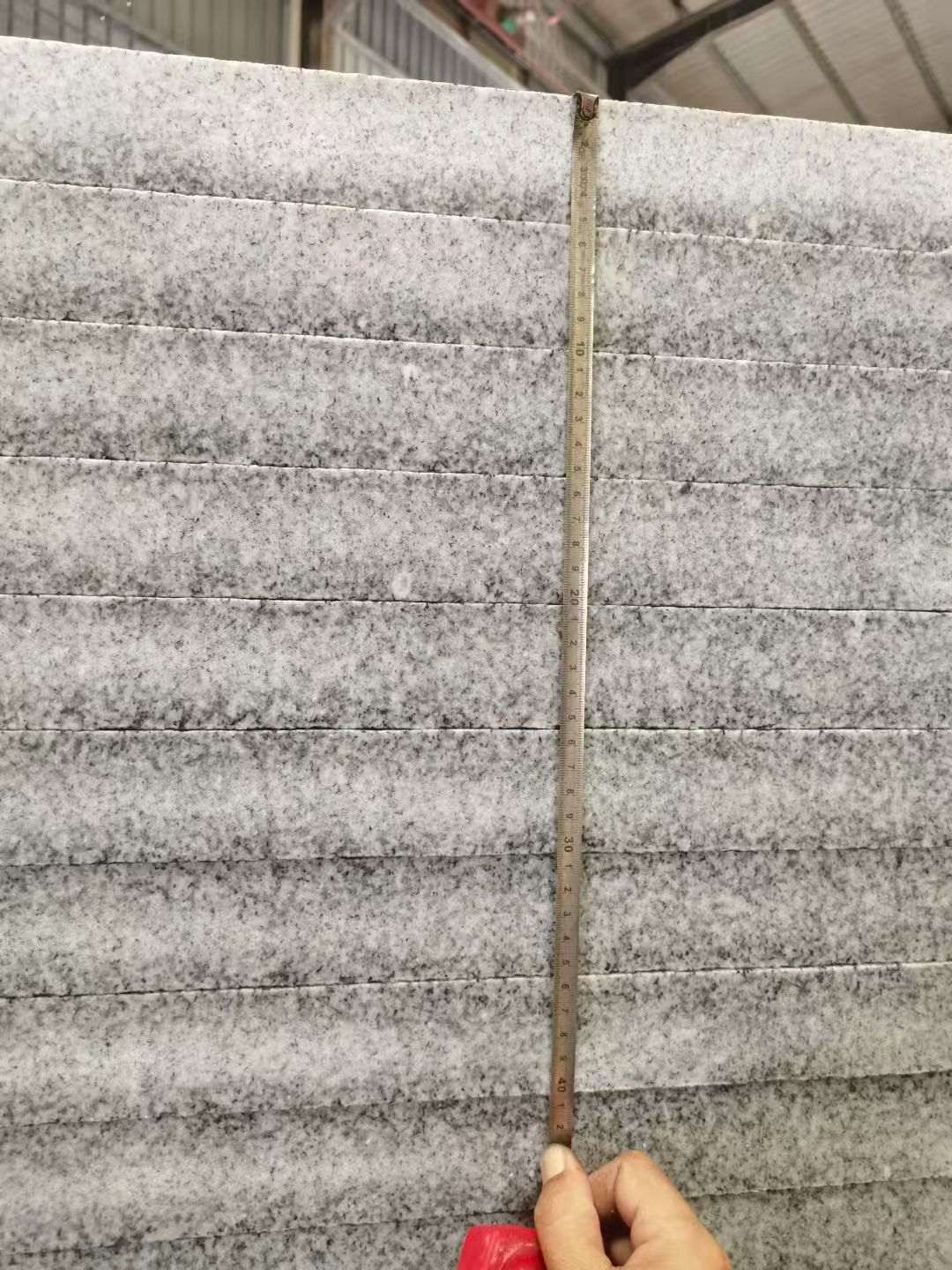 浙江 芝麻白火烧成品厚薄均匀，B料价格接近A料质量