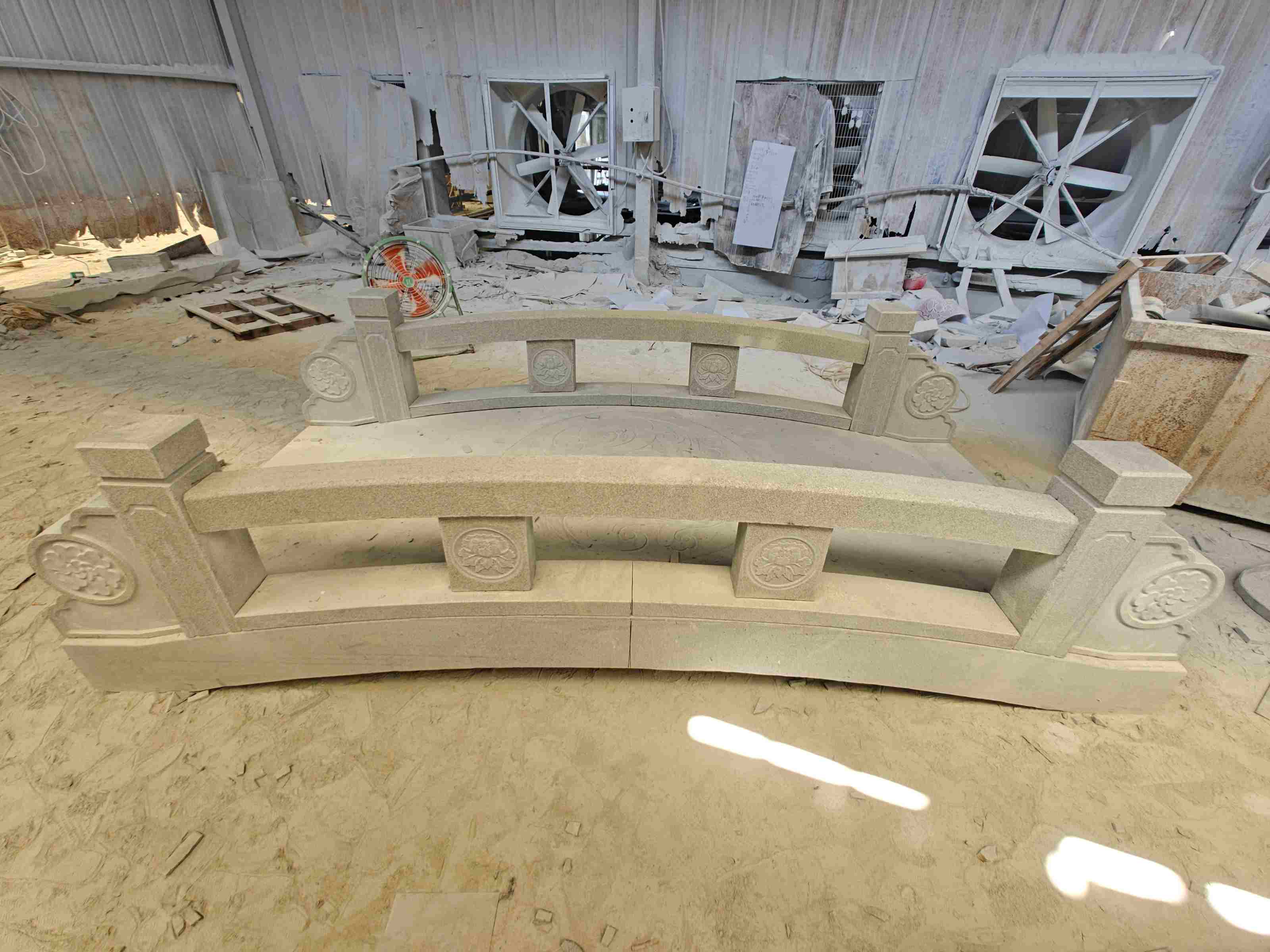 浙江 芝麻灰花岗岩异形加工-拱桥，石桥