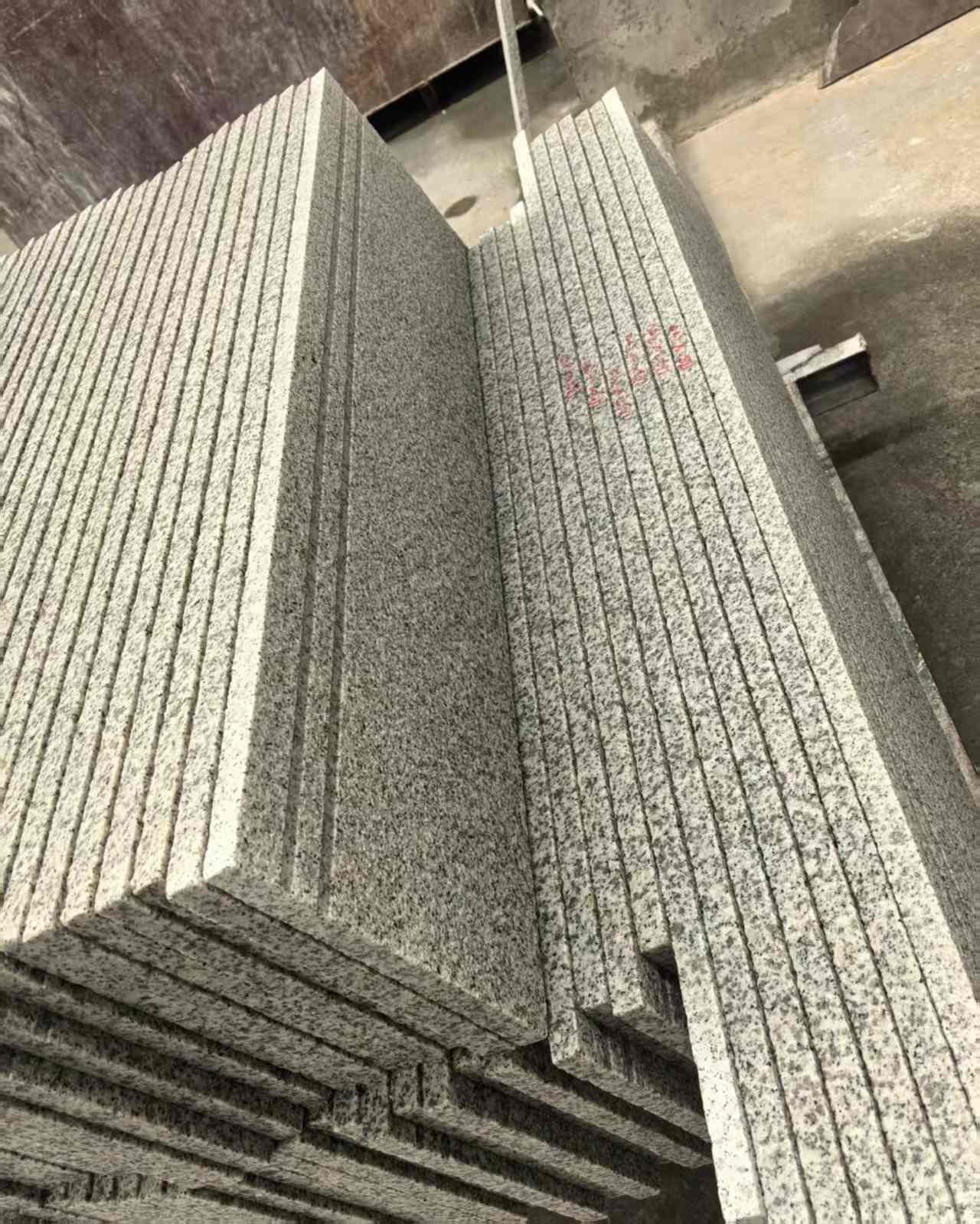 浙江 白麻荔枝面花岗岩楼梯踏步