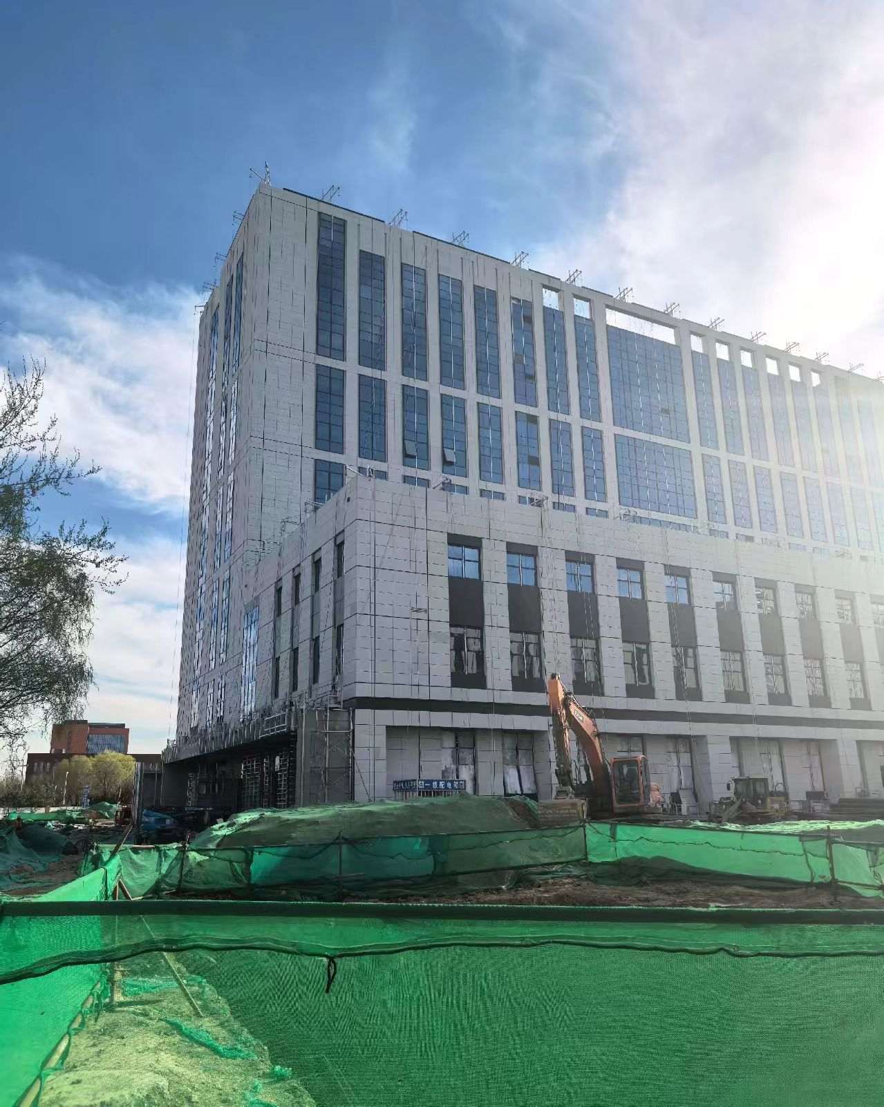 浙江 白麻花岗岩石材外墙干挂