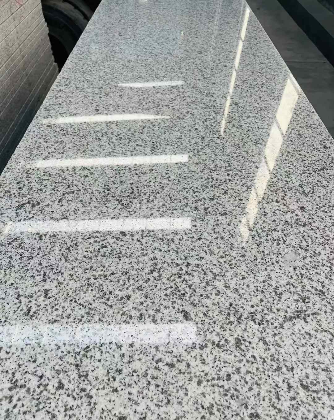 浙江 白麻花岗岩光面毛板